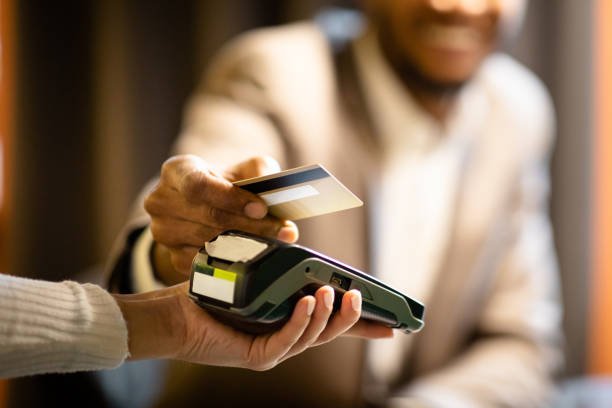 Customer using card controls